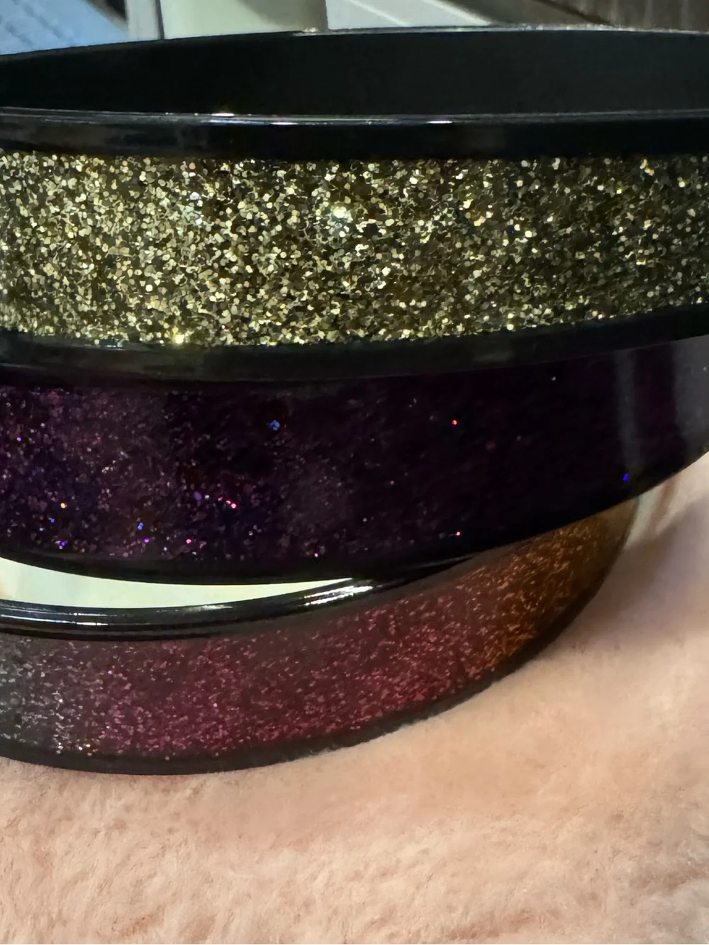Rainbow Sparkle Headbands Set of 3